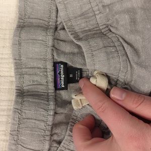 Patagonia linen joggers